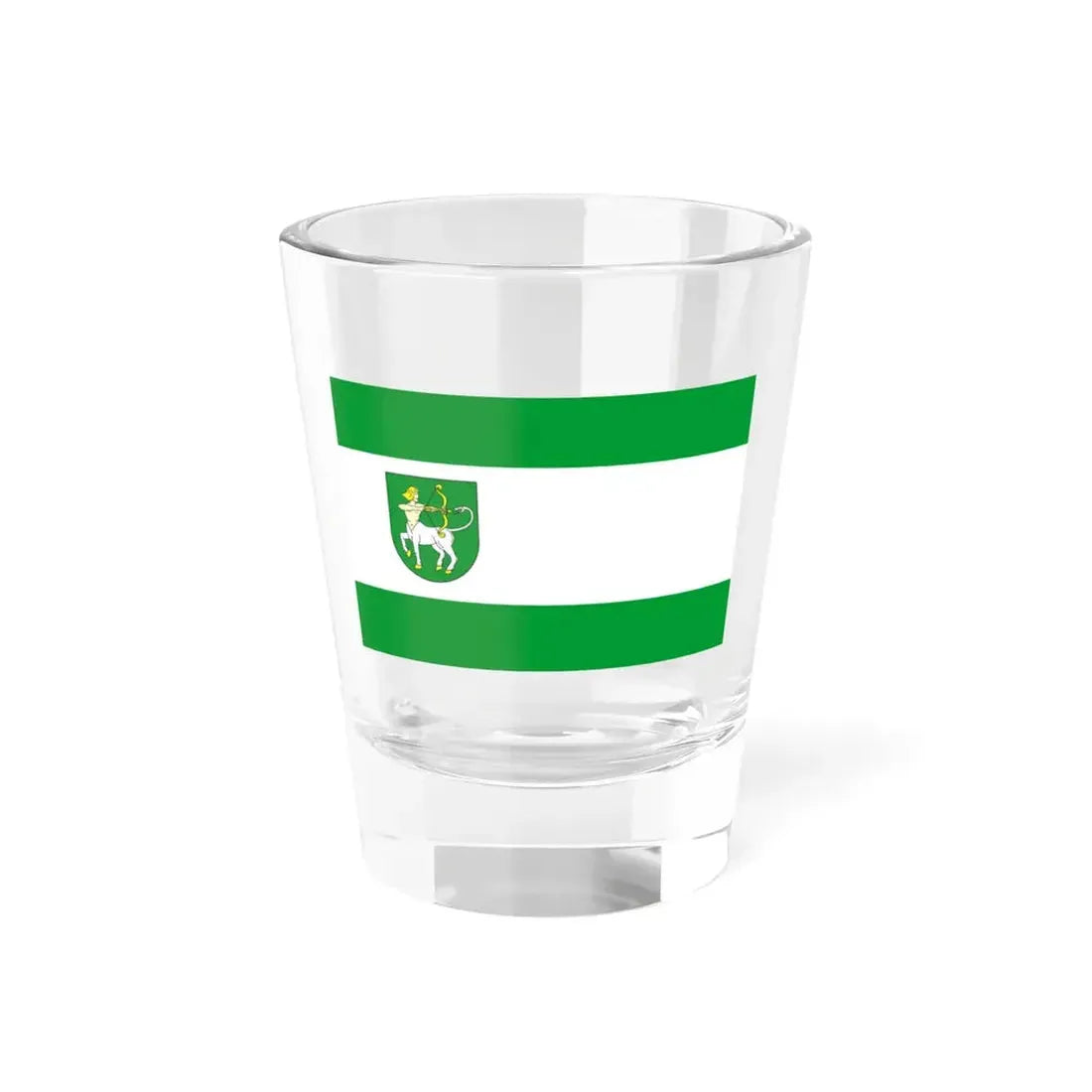 POL gmina Lutomiersk flag (Poland) Shot Glass 1.5oz 1.5oz - Go Mug Yourself