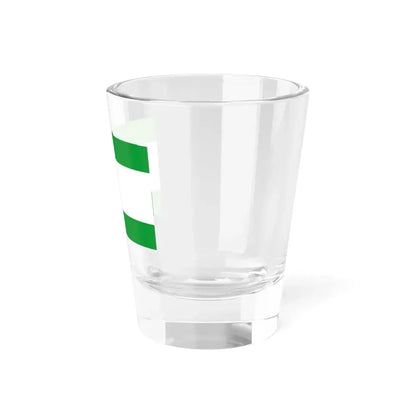 POL gmina Lutomiersk flag (Poland) Shot Glass 1.5oz - Go Mug Yourself