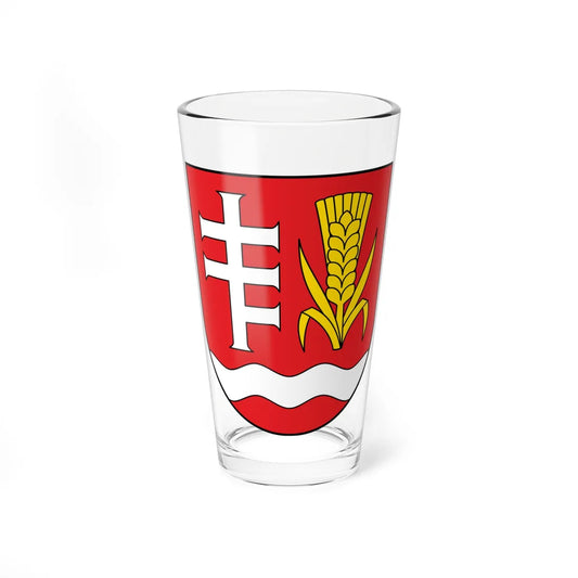 POL gmina Mędrzechów COA (Poland) (Coat of Arms) Pint Glass 16oz 16oz - Go Mug Yourself