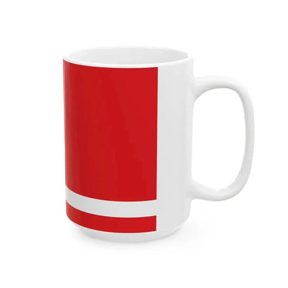 POL gmina Medrzechow flag (Poland) White Coffee Mug - Go Mug Yourself