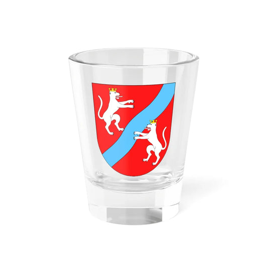 POL gmina Mełgiew COA (Poland) (Coat of Arms) Shot Glass 1.5oz 1.5oz - Go Mug Yourself