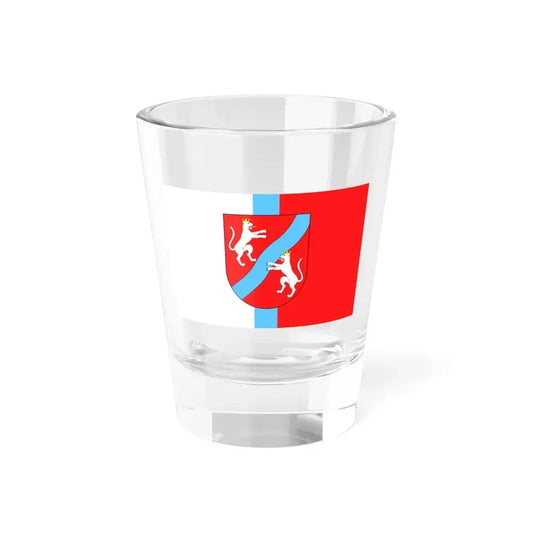 POL gmina Mełgiew flag (Poland) Shot Glass 1.5oz 1.5oz - Go Mug Yourself