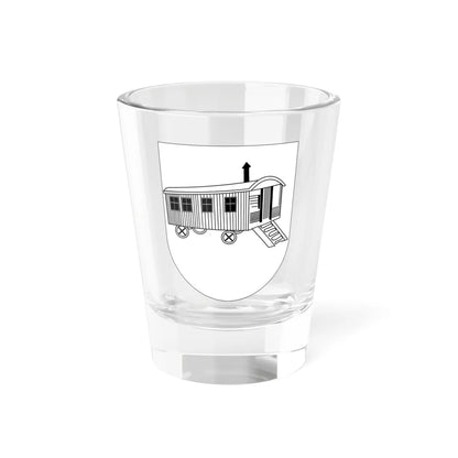 POL gmina Miasteczko Krajeńskie COA (Poland) (Coat of Arms) Shot Glass 1.5oz 1.5oz - Go Mug Yourself