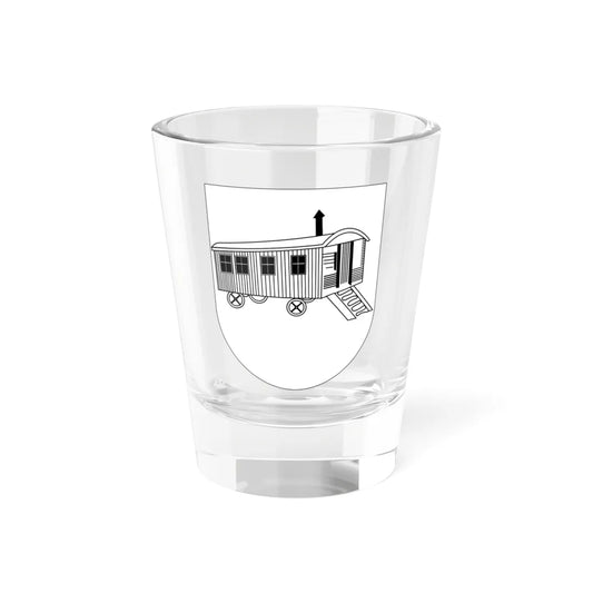 POL gmina Miasteczko Krajeńskie COA (Poland) (Coat of Arms) Shot Glass 1.5oz 1.5oz - Go Mug Yourself