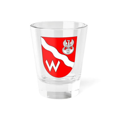 POL gmina Michałowice COA (Poland) (Coat of Arms) Shot Glass 1.5oz 1.5oz - Go Mug Yourself