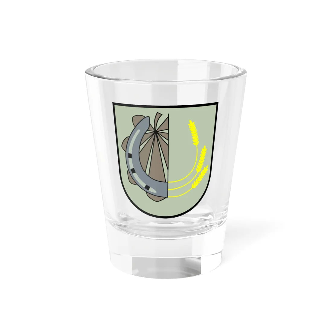 POL gmina Michałów COA (Poland) (Coat of Arms) Shot Glass 1.5oz 1.5oz - Go Mug Yourself