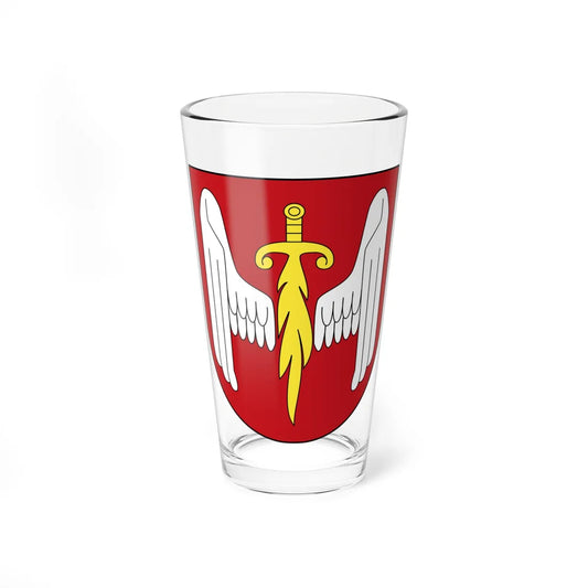 POL gmina Miączyn COA (Poland) (Coat of Arms) Pint Glass 16oz 16oz - Go Mug Yourself