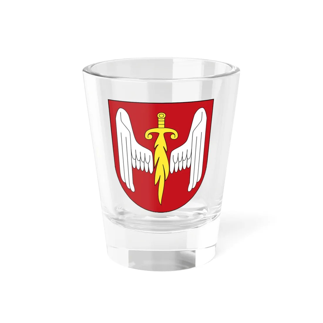 POL gmina Miączyn COA (Poland) (Coat of Arms) Shot Glass 1.5oz 1.5oz - Go Mug Yourself