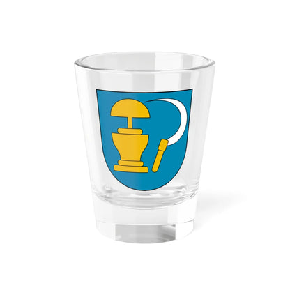 POL gmina Miedźna COA (Poland) (Coat of Arms) Shot Glass 1.5oz 1.5oz - Go Mug Yourself