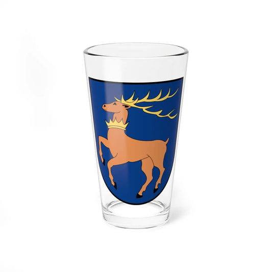 POL gmina Miedzna COA (Poland) (Coat of Arms) Pint Glass 16oz 16oz - Go Mug Yourself