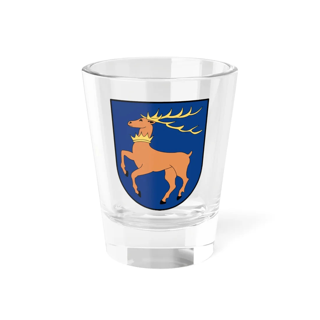 POL gmina Miedzna COA (Poland) (Coat of Arms) Shot Glass 1.5oz 1.5oz - Go Mug Yourself
