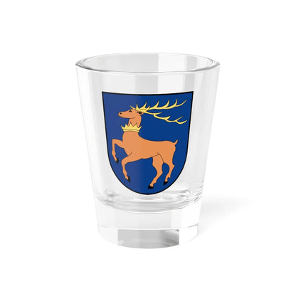 POL gmina Miedzna COA (Poland) (Coat of Arms) Shot Glass 1.5oz 1.5oz - Go Mug Yourself