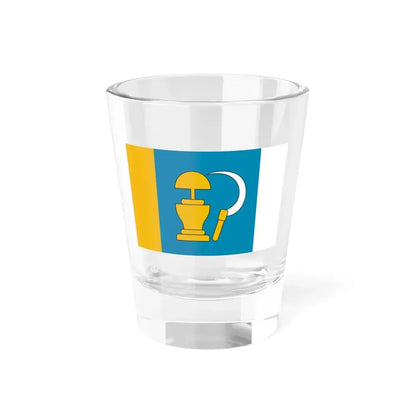 POL gmina Miedzna flag (Poland) Shot Glass 1.5oz 1.5oz - Go Mug Yourself