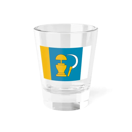 POL gmina Miedzna flag (Poland) Shot Glass 1.5oz 1.5oz - Go Mug Yourself
