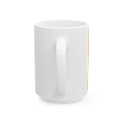 POL gmina Miedzna flag (Poland) White Coffee Mug - Go Mug Yourself