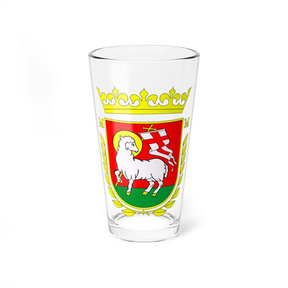 POL gmina Mielnik COA (Poland) (Coat of Arms) Pint Glass 16oz 16oz - Go Mug Yourself
