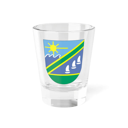 POL gmina Mielno COA (Poland) (Coat of Arms) Shot Glass 1.5oz 1.5oz - Go Mug Yourself