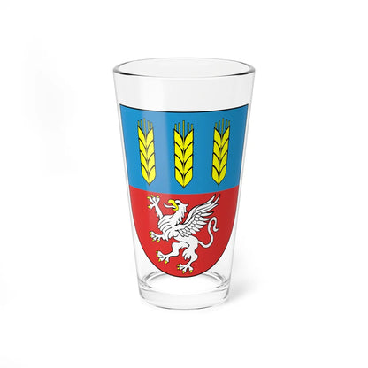 POL gmina Mierzęcice COA (Poland) (Coat of Arms) Pint Glass 16oz 16oz - Go Mug Yourself