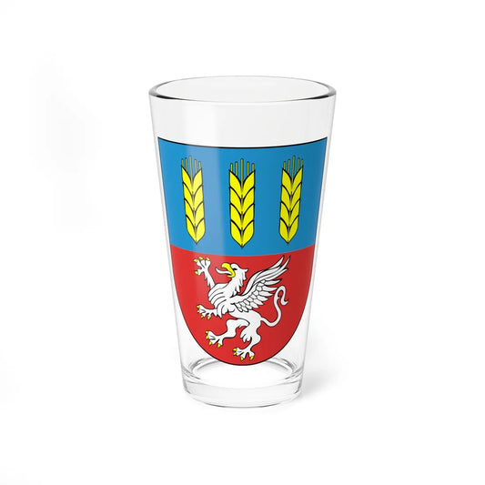 POL gmina Mierzęcice COA (Poland) (Coat of Arms) Pint Glass 16oz 16oz - Go Mug Yourself