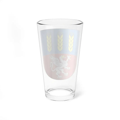 POL gmina Mierzęcice COA (Poland) (Coat of Arms) Pint Glass 16oz - Go Mug Yourself