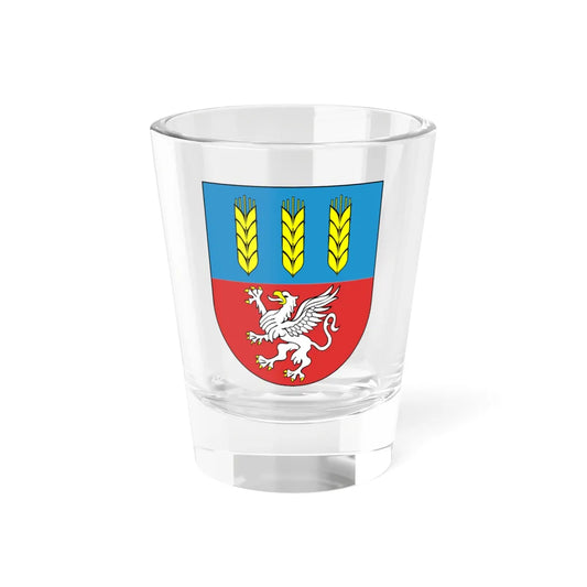 POL gmina Mierzęcice COA (Poland) (Coat of Arms) Shot Glass 1.5oz 1.5oz - Go Mug Yourself
