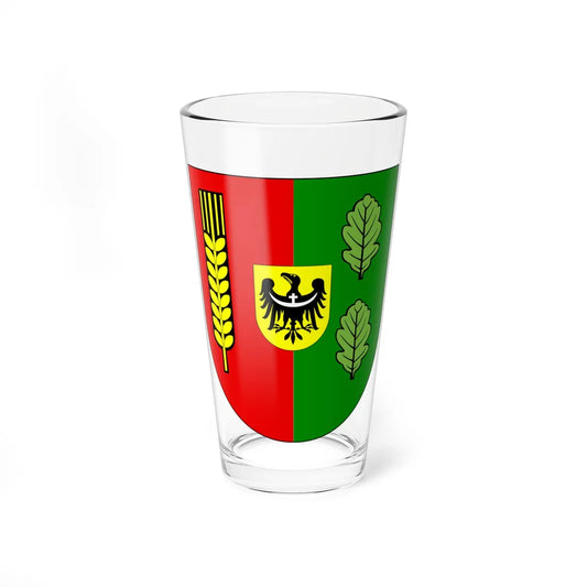 POL gmina Miękinia COA (Poland) (Coat of Arms) Pint Glass 16oz 16oz - Go Mug Yourself