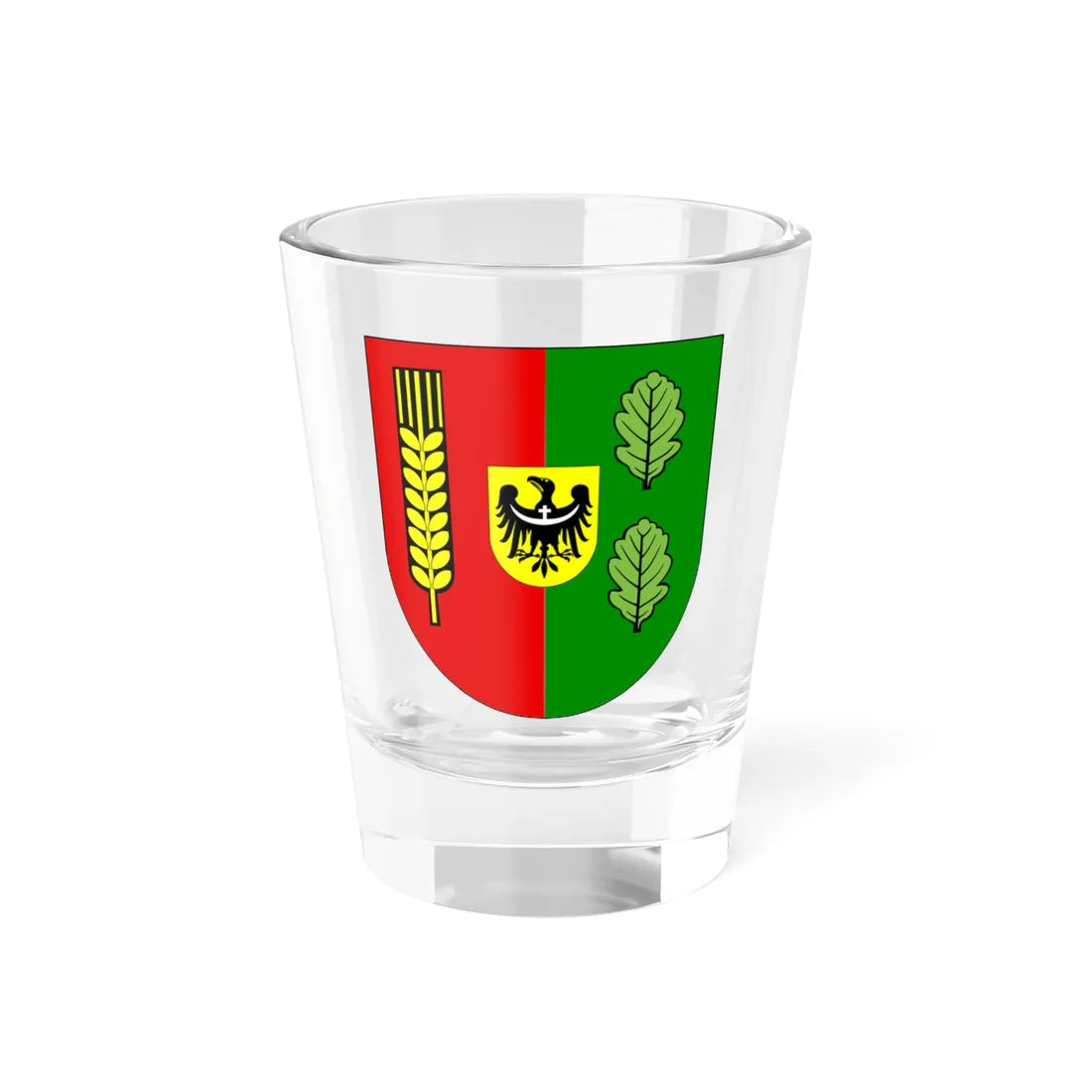 POL gmina Miękinia COA (Poland) (Coat of Arms) Shot Glass 1.5oz 1.5oz - Go Mug Yourself