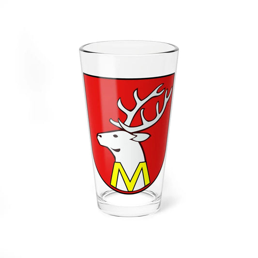 POL gmina Milanów COA (Poland) (Coat of Arms) Pint Glass 16oz 16oz - Go Mug Yourself