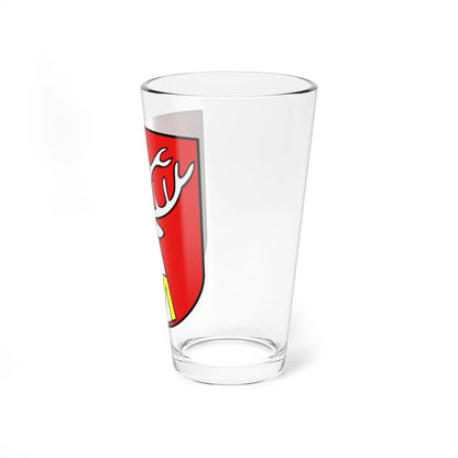 POL gmina Milanów COA (Poland) (Coat of Arms) Pint Glass 16oz - Go Mug Yourself