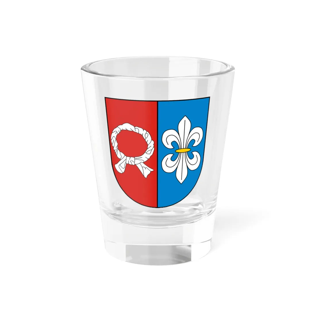 POL gmina Milejów COA (Poland) (Coat of Arms) Shot Glass 1.5oz 1.5oz - Go Mug Yourself