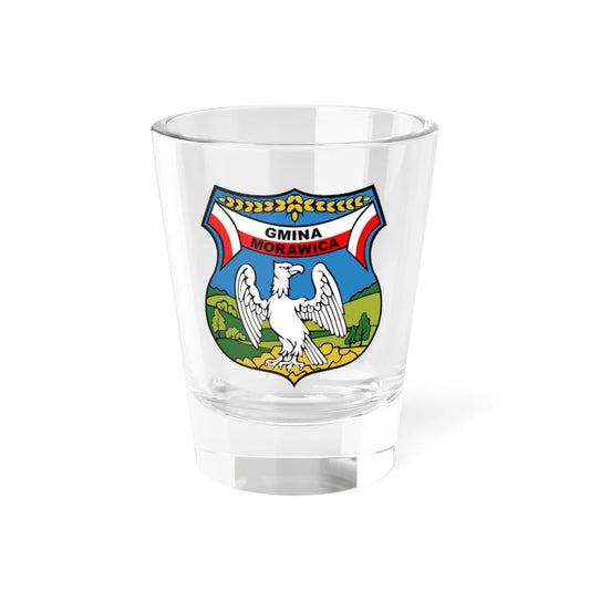 POL gmina Morawica COA alt (Poland) (Coat of Arms) Shot Glass 1.5oz 1.5oz - Go Mug Yourself