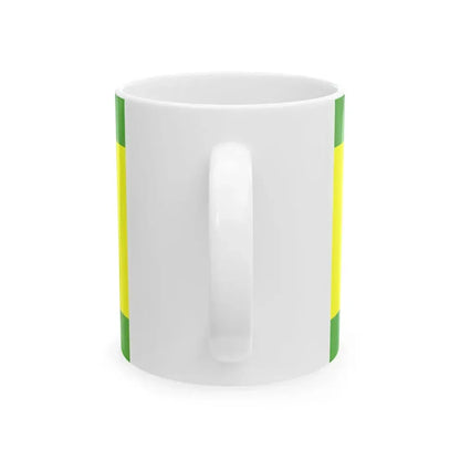 POL gmina Moszczenica flag (Poland) White Coffee Mug - Go Mug Yourself
