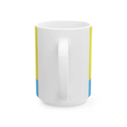 POL gmina Moszczenica gorlicki flag (Poland) White Coffee Mug - Go Mug Yourself
