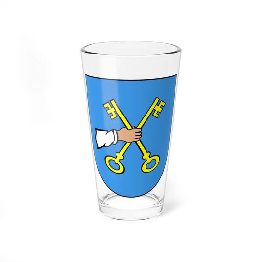 POL gmina Mstów COA (Poland) (Coat of Arms) Pint Glass 16oz 16oz - Go Mug Yourself