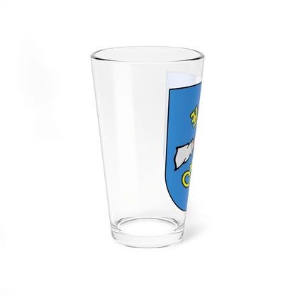 POL gmina Mstów COA (Poland) (Coat of Arms) Pint Glass 16oz - Go Mug Yourself