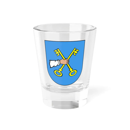 POL gmina Mstów COA (Poland) (Coat of Arms) Shot Glass 1.5oz 1.5oz - Go Mug Yourself