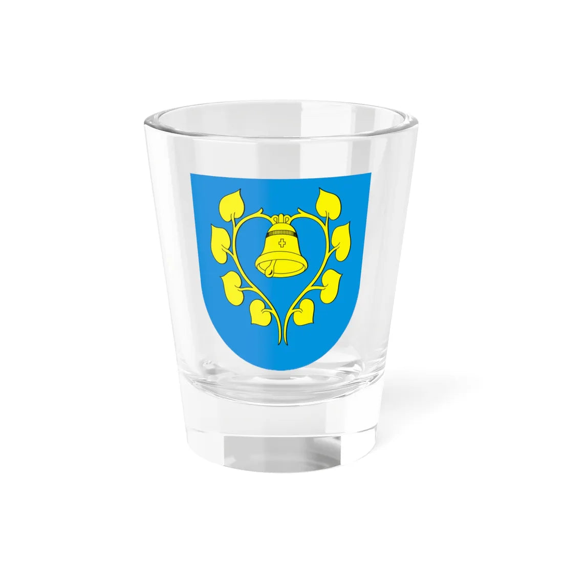 POL gmina Mszana COA (Poland) (Coat of Arms) Shot Glass 1.5oz 1.5oz - Go Mug Yourself