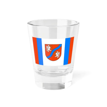 POL gmina Mszana Dolna flag (Poland) Shot Glass 1.5oz 1.5oz - Go Mug Yourself