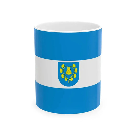 POL gmina Mszana flag (Poland) White Coffee Mug 11oz - Go Mug Yourself