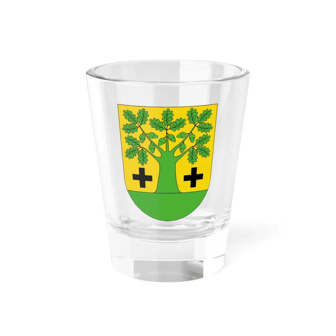 POL gmina Mycielin COA (Poland) (Coat of Arms) Shot Glass 1.5oz 1.5oz - Go Mug Yourself