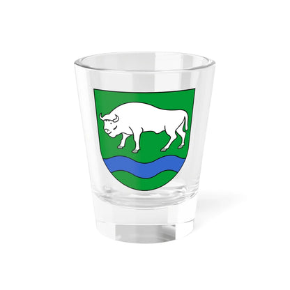 POL gmina Narewka COA (Poland) (Coat of Arms) Shot Glass 1.5oz 1.5oz - Go Mug Yourself