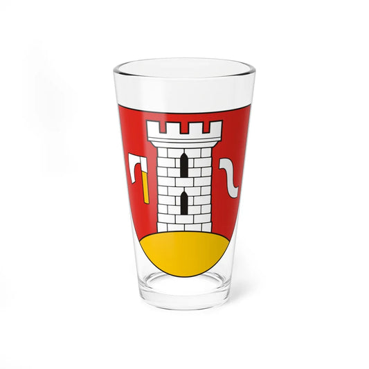 POL gmina Nawojowa COA (Poland) (Coat of Arms) Pint Glass 16oz 16oz - Go Mug Yourself