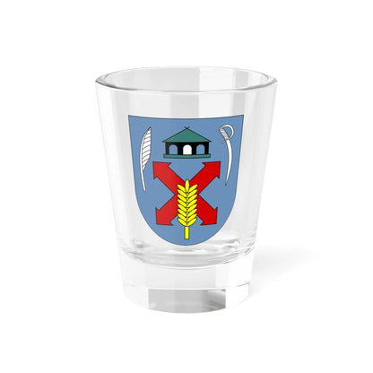 POL gmina Nowa Karczma COA (Poland) (Coat of Arms) Shot Glass 1.5oz 1.5oz - Go Mug Yourself