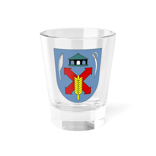 POL gmina Nowa Karczma COA (Poland) (Coat of Arms) Shot Glass 1.5oz 1.5oz - Go Mug Yourself
