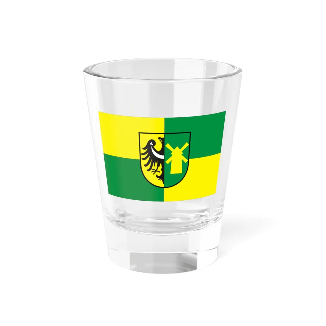 POL gmina Nowa Sol flag (Poland) Shot Glass 1.5oz 1.5oz - Go Mug Yourself