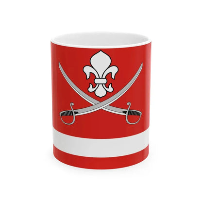 POL gmina Nowa Wies Wielka flag (Poland) White Coffee Mug 11oz - Go Mug Yourself