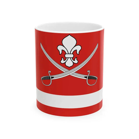 POL gmina Nowa Wies Wielka flag (Poland) White Coffee Mug 11oz - Go Mug Yourself