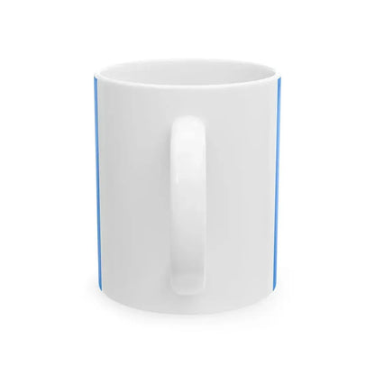 POL gmina Nowe Brzesko flag (Poland) White Coffee Mug - Go Mug Yourself