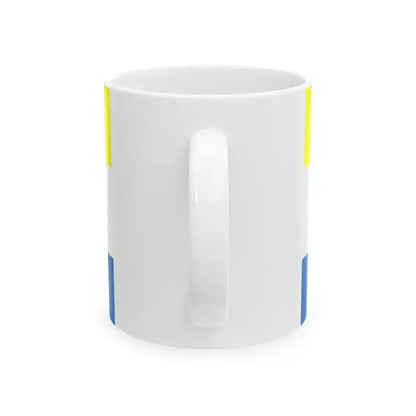 POL gmina Nowosolna flag (Poland) White Coffee Mug - Go Mug Yourself