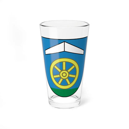 POL gmina Ożarowice COA (Poland) (Coat of Arms) Pint Glass 16oz 16oz - Go Mug Yourself